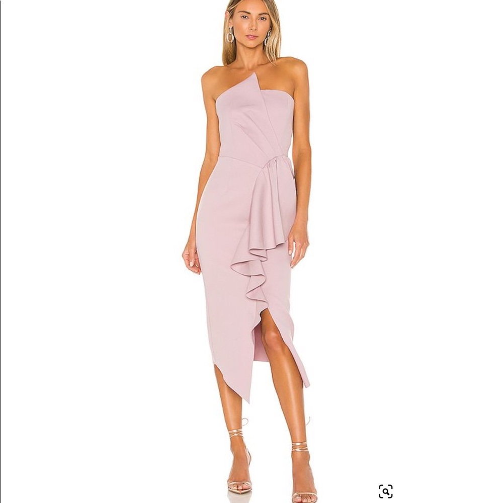 COPY - Elliatt Reception Dress Light Purple Strapless Bodycon Dress Size Large …